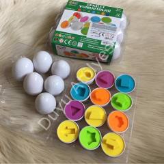 Geometrik Şekilli Yumurtalar 12 Parça