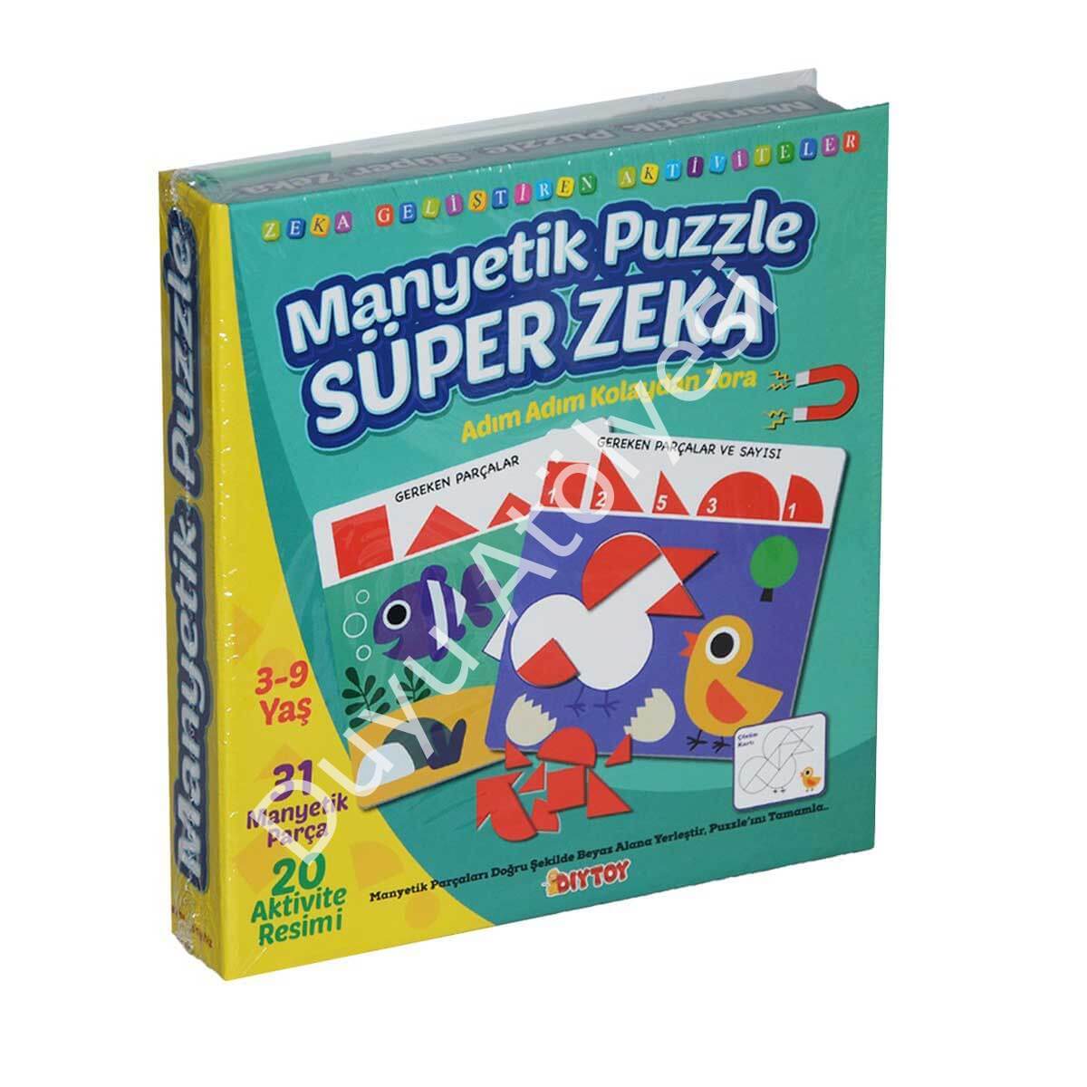 Manyetik Puzzle Süper Zeka Magnetleri