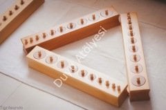 Montessori Kulplu Silindirleri