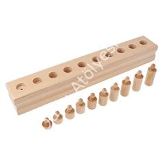 Montessori Kulplu Silindirleri