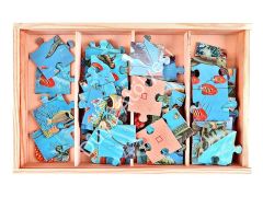 Ahşap Puzzle Okyanusta Yaşam Modeli