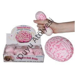 Taktil Beyin Mini Squishy Stres Topu