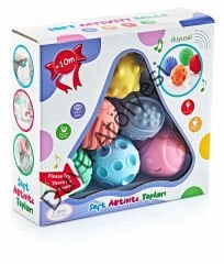 Renkli Dokulu Terapi Oyun Topları