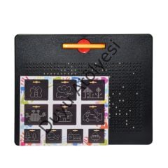 Mıknatıslı Tablet Yazma Oyunu KIRMIZI  Magnetic Creative Drawing Board