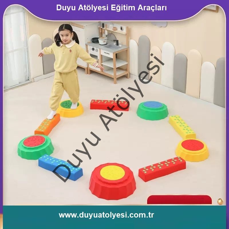 Dokunsal Denge Yürüme Taşları