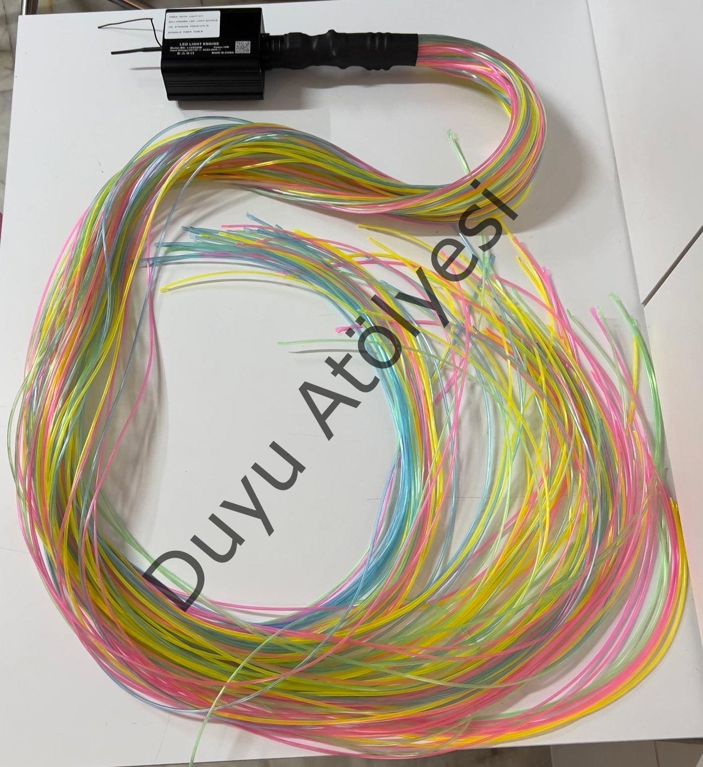 Fiber Optik Işık Demeti - Renkli